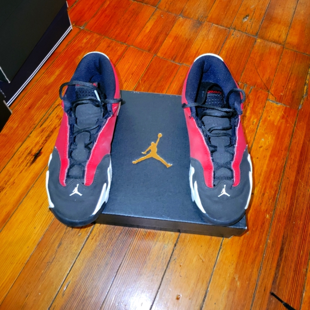 Kids Jordan Retro 14 Gym Red